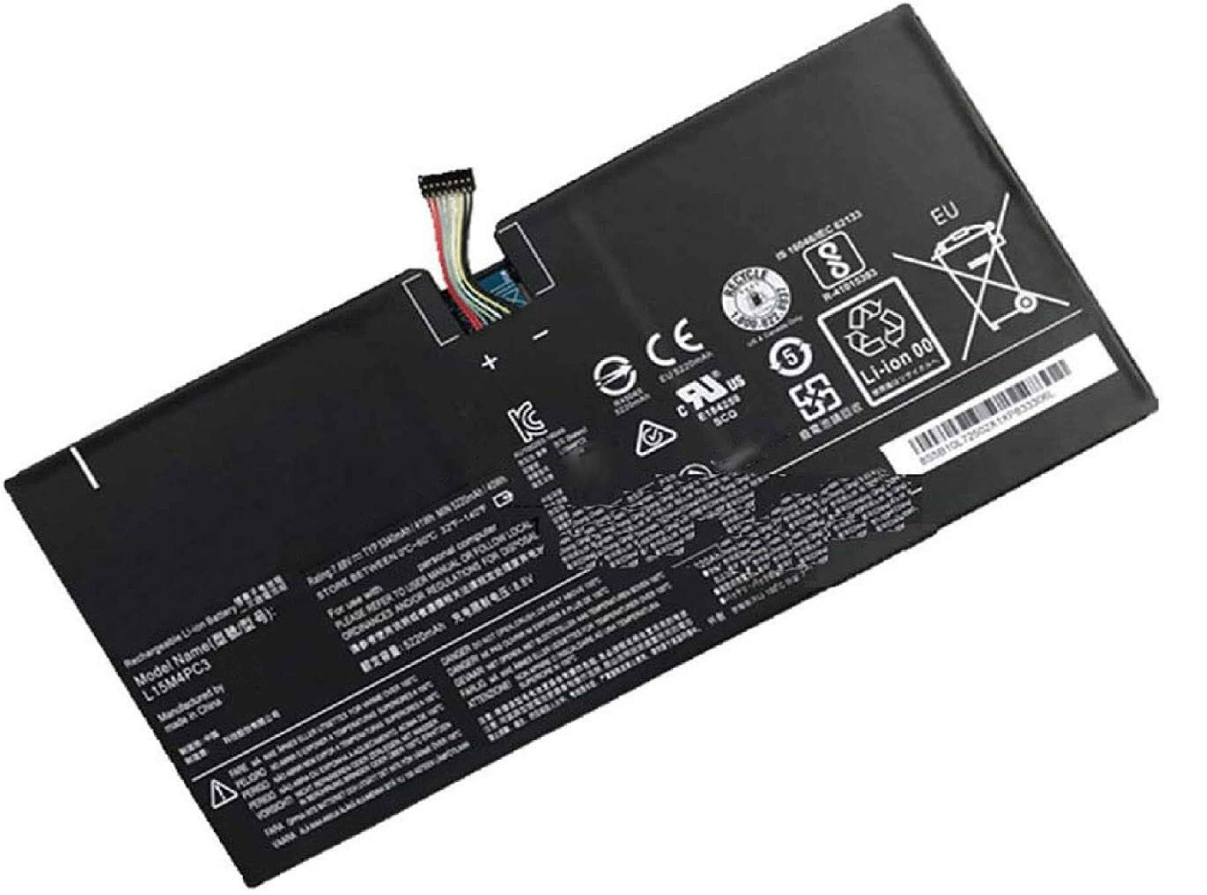 L15M4PC3 L15L4PC3 Laptop Battery Compatible with Lenovo Ideapad Miix 720-12IKB MIIX5 Pro Series (7.68V 41Wh) Laptop Batteries JS Bazar