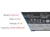 01AV411 01AV412 01AV413 Laptop Battery for Lenovo ThinkPad E470 E470C E475 Series SB10K97568 SB10K97569 SB10K97570 3ICP6/54/90 3ICP6/55/90 3INP6/54/91 11.1V 45Wh Laptop Batteries JS Bazar