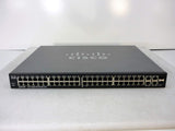 SG300-52MP - Cisco Small Business 300 Series Managed Switches, 50 10/100/1000 ports (48 PoE+ ports with 740W power budget), 2 combo mini-GBIC ports Networking Switches JS Bazar