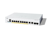Cisco Catalyst 1300-8P-E-2G Managed Switch, 8 Port GE, PoE, Ext PS, 2x1GE Combo (C1300-8P-E-2G) Networking Switches JS Bazar