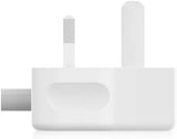 AC Adapter UK Wall Plug Duckhead for Apple Macbook Charger iPad Charger iPhone Charger Power Charger - JS Bazar