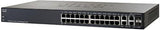 SF300-24 - Cisco Small Business 300 Series Managed Switches, 24 10/100 ports, 2 10/100/1000 ports - 2 combo mini-GBIC ports Networking Switches JS Bazar