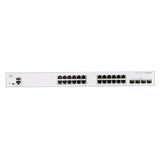Cisco CBS350-24P-4G network switch Managed L2/L3 Gigabit Ethernet (10/100/1000) Silver Networking Switches JS Bazar
