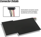 BTY-M6J BTY-U6J Laptop Battery Compatible for MSI GS63 7RD 7RE 8RD 8RE 8RF GS63VR 6RF 7RF 7RE GS73 7RE 8RD 8RE 8RF WS63 7RF 7RK 8SK 8SJ 8SL WS63VR 7RL MS-17B4 MSB4-16B 17B7 11.4 V Laptop Batteries JS Bazar