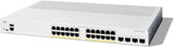 Cisco Catalyst 1200-24P-4G Smart Switch, 24 Port GE, PoE, 4x1GE SFP Networking Switches JS Bazar