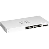 Cisco Business 220 Series CBS220-48FP-4X - Switch - smart - 48 x 10/100/1000 (PoE+) + 4 x 10 Gigabit SFP+ (uplink) - rack-mountable - PoE+ (740 W) Networking Switches JS Bazar