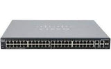 SF300-48 - Cisco Small Business 300 Series Managed Switches, 48 10/100 PoE+ ports , 2 10/100/1000 ports - 2 combo mini-GBIC ports Networking Switches JS Bazar