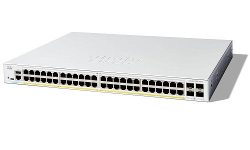 Cisco C9200L-48PL-4X-A Catalyst 9200L 48-Port Partial PoE+ 4x10G Uplink ...