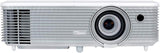 Optoma EH400 Projector, DLP Display Technology, 4000 ANSI Lumens, 33.5" to 306" Display Size, 1.1x Zoom, 16:9 Aspect Ratio, 2*HDMI