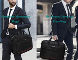 Laptop Bag 15.6" Travel Briefcase Hybrid Shoulder Bag Water Resistant Dustproof Business Messenger Briefcase Black briefcase JS Bazar