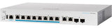 Cisco CBS350 CBS350-8MP-2X Managed L3 2.5G Ethernet Power over Ethernet (PoE) 1U Black, Grey Networking Switches JS Bazar
