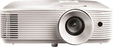 Optoma HD29HLVX Projector, 4500 ANSI Lumens, DLP Display Technology, 30.8" to 301.4" Display Size, 1.3x Zoom, 2*HDMI Projectors JS Bazar