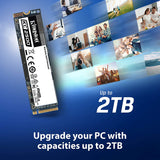 Kingston KC2500 2 TB Solid State Drive - M.2 2280 Internal - PCI Express NVMe (PCI Express NVMe 3.0 x4) : 740617307207 Hard Drives JS Bazar