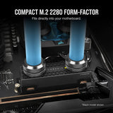 Corsair MP600 Pro XT Hydro X Edition 2TB Internal SSD, 3D TLC NAND : CSSD-F2000GBMP600PHXTW Hard Drives JS Bazar