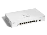 Cisco CBS220-8FP-E-2G network switch Managed L2 Gigabit Ethernet Power over Ethernet (PoE) White Networking Switches JS Bazar