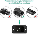 Computer Printer and LCD Monitor and TV UK 3 pin power plug High Quality Power Cable with Protection Fuse 1.5m power cord JS Bazar