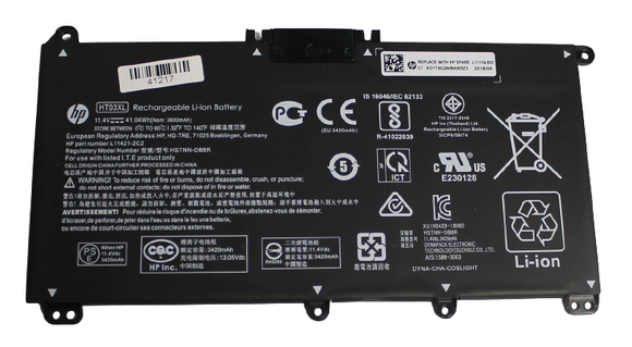Original HT03XL battery for HP Pavilion X360 14-CD 14-CE 14-CF 14-CW, Pavilion 14-BF, 14-BK, 15-DA,15-CC, 15-CD, 15-CK