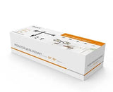 Dual Monitor Arm Economical Double Joint Articulating Steel | ldt12-c024n TV & Monitor Mounts JS Bazar