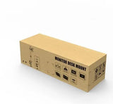 Dual Monitor Arm Stand Economical Double Joint Articulating Steel | 91-ldt12t024n Desktop Mount JS Bazar