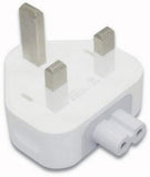 AC Adapter UK Wall Plug Duckhead for Apple Macbook Charger iPad Charger iPhone Charger Power Charger - JS Bazar