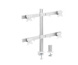 dual screens heavy-duty aluminum monitor arms | 91-ldt38c02 Desktop Mount JS Bazar