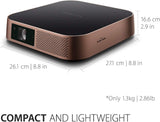 ViewSonic M2 Full HD 1080p Smart Portable LED Projector : M2 Projectors JS Bazar