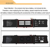 Original Razer Blade laptop battery For Razer Blade RC30-0287 Razer Blade Pro 17 2019 2020 RZ09-0287 / 15.4V 4583mAh Laptop Batteries JS Bazar