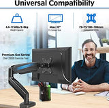 premium single monitor aluminum gas spring monitor arm | 91-ldt26c012 Desktop Mount JS Bazar
