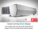 Optoma CinemaX P2 Smart 4K UHD Laser Projector,3000 Lumens : Cinemax P2 UST Projectors JS Bazar