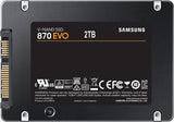 Samsung 870 EVO 2TB 2.5 Inch SATA III Internal SSD : MZ-77E2T0BW Hard Drives JS Bazar