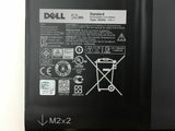 XPS 13 9350 9343 JD25G Battery for Dell XPS 13 P54G Original Dell Laptop Battery Laptop Batteries JS Bazar