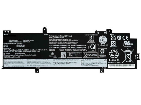 L21L4P71 Laptop Battery 52.5Wh Compatible with Lenovo ThinkPad T14 Gen 3 Gen 4 / P14s Gen 3 Gen 4 Series L21M3P71 L21L3P71 L21M4P71 L21C4P71 L21D4P71 L21M4P72 L21C3P71 (L21L4P71 52.5Wh) Laptop Batteries Generic