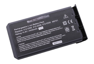 Replacement Battery for Dell H9566, M5701, T5443, W5173, W5543 for Notebook (4400 mAh, 14.8 V, Li-Ion) Laptop Batteries JS Bazar