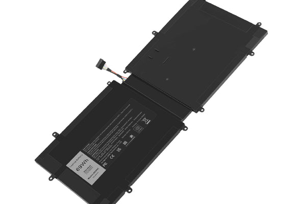 4DV4C Laptop Battery for Dell XPS 18 1810 1820 18-1810 18-1820 XPS-1810 XPS-1820 Series Tablet D10H3 63FK6 0D10H3 063FK6 04DV4C 14.8V 69Wh Laptop Batteries JS Bazar