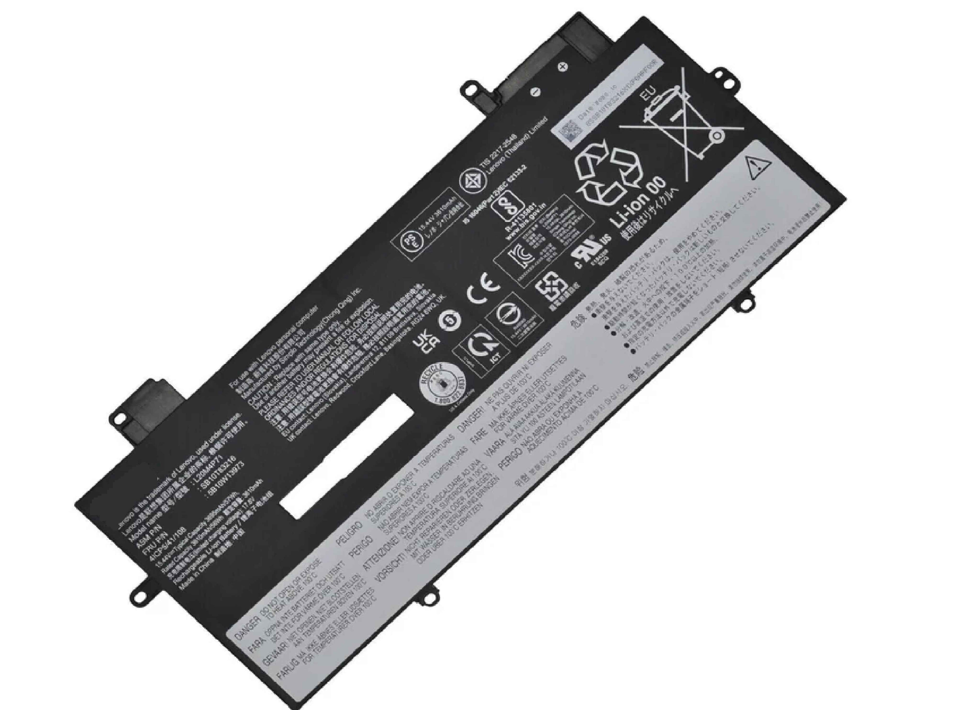 L20C4P71 L20M4P71 L20D4P71 Laptop Battery for Lenovo ThinkPad X1 Carbon 9th 10th Gen X1 Yoga 6th 7th Gen 2021 Series L20L4P71 5B10W13974 SB10T83217 SB10T83216 5B10W13973 5B10W13975 SB10T83218 57Wh Laptop Batteries JS Bazar