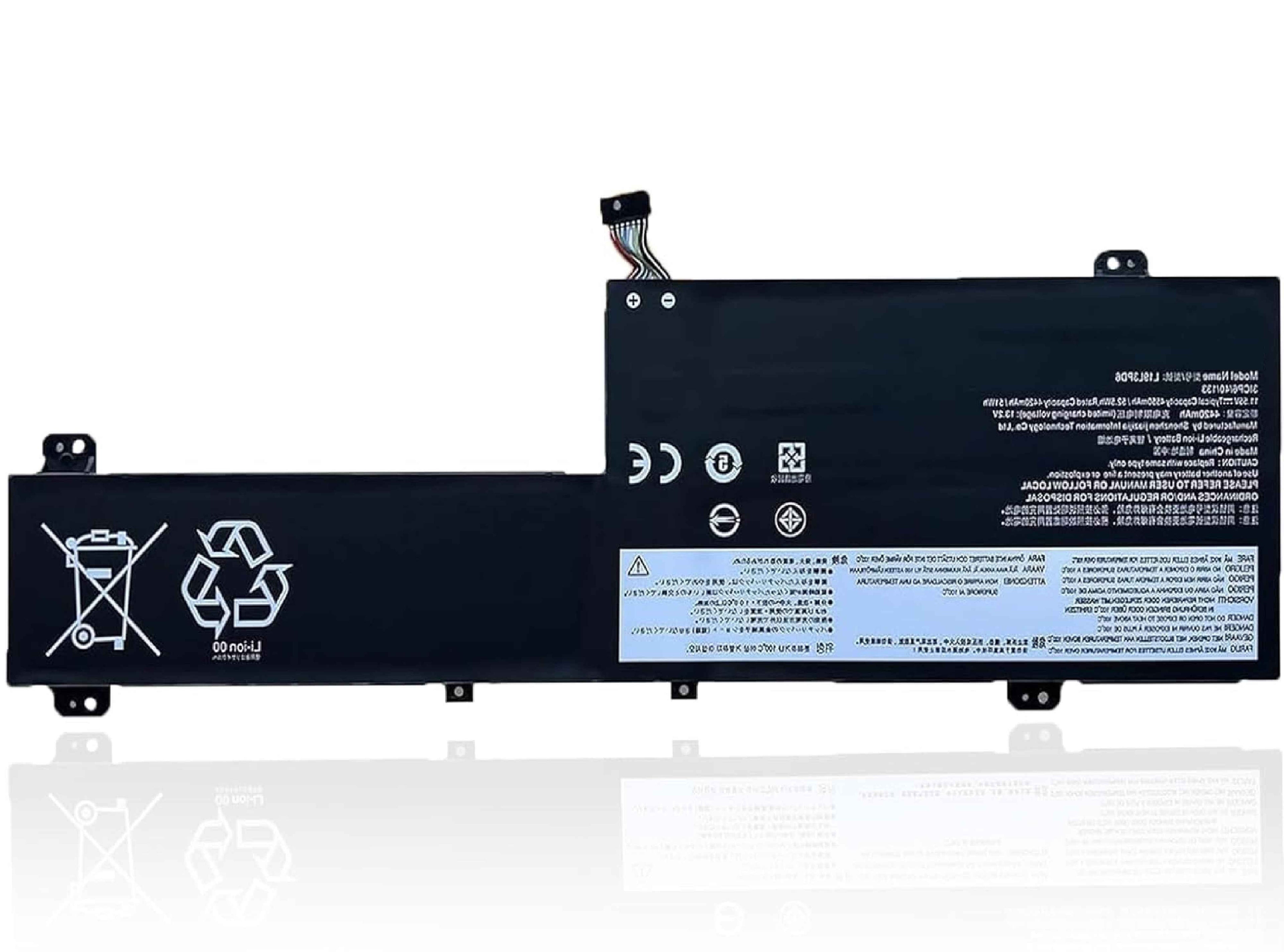 L19L3PD6 L19D3PD6 L19M3PD6 L19C3PD6 Laptop Battery Compatible with Lenovo Flex 5-14ARE05 Flex 5-15IIL05 Flex 5-14IIL05 Series 5B10X49072 5B10X49075 5B10X49077 5B10X49073 11.55V 52.5Wh 4550mAh Laptop Batteries JS Bazar