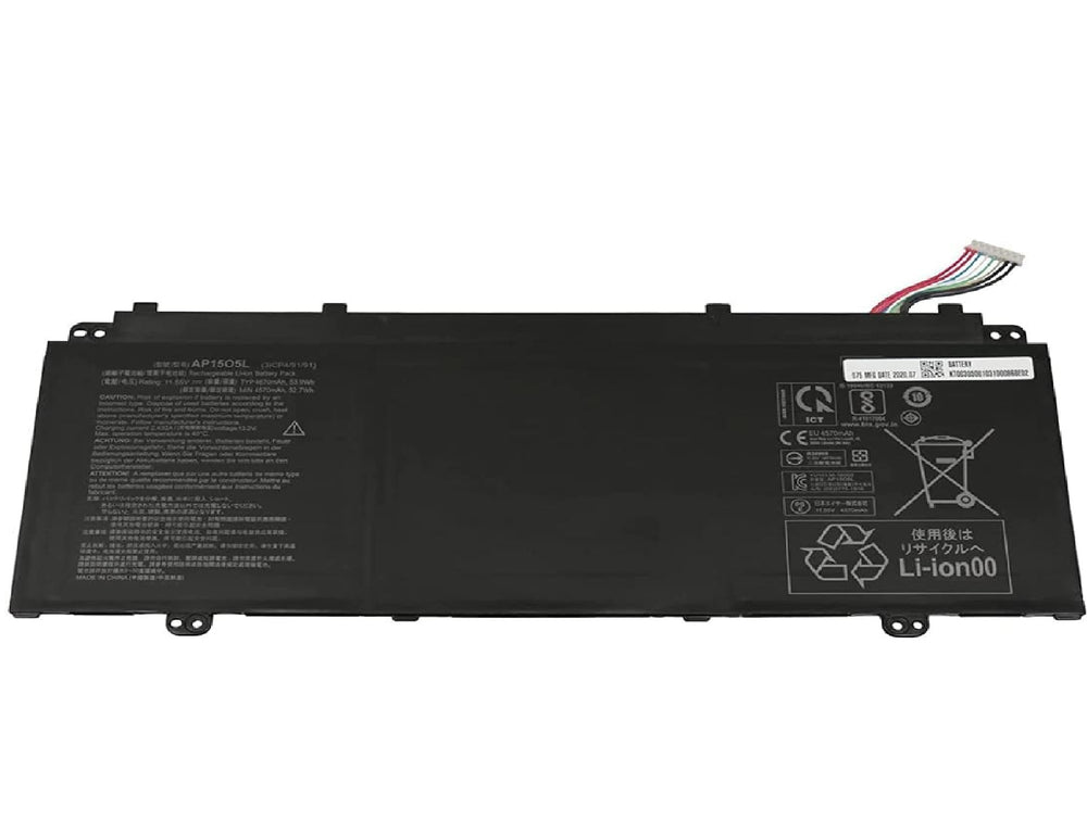 AP15O5L AP1505L Replacement Battery Compatible with Aspire S13 S5-371 S5-371-52JR S5-371-56VE S5-371-537B S5-371-53NX S5-371-71QZ S5-371-757T 5-37152 UK Laptop Batteries JS Bazar