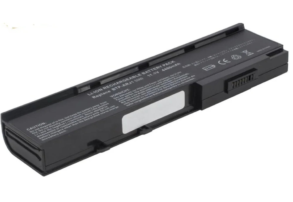 Battery for Acer BTP-ARJ1 BTP-AQJ1 GARDA31 GARDA32 GARDA53 TM07A72 Aspire 2920 2920Z 5560 Extensa 4220 4230 4620Z 4630Z TravelMate 3300 6292 eMachines D6 20 - 9 cells/6600mAh/73Wh Laptop Batteries JS Bazar