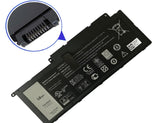 DELL F7HVR Laptop Battery for Dell Insprion 14 7437 Dell Inspiron 15 7537 Series Dell Insprion 17 7737 Series F7HVR JR9TD Y1FGD 62VNH 062VNH G4YJM T2T3J 89JW7 17HR-1728T 451-BBEO 58Wh 14.8V 4-Cell Laptop Batteries JS Bazar