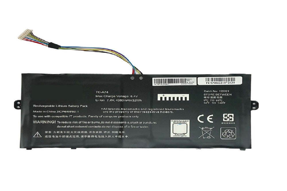 AP16L5J Laptop Battery for Acer Swift 5 SF514-52T SF514-53T Pro SF514-52TP Spin 1 SP111-33 SP111-32N SP111-34N Switch 3 SW312-31 SW312-31P TravelMate X5 TMX514-51 TMX514-51T X514-51 X514-51T Laptop Batteries JS Bazar