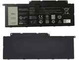 DELL F7HVR Laptop Battery for Dell Insprion 14 7437 Dell Inspiron 15 7537 Series Dell Insprion 17 7737 Series F7HVR JR9TD Y1FGD 62VNH 062VNH G4YJM T2T3J 89JW7 17HR-1728T 451-BBEO 58Wh 14.8V 4-Cell Laptop Batteries JS Bazar