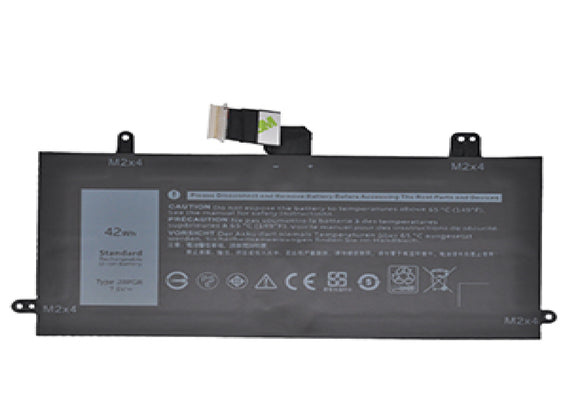 J0PGR Laptop Battery for Dell Latitude 12 5285 5290 2-in-1 T17G T17G001 T17G002 Series JOPGR 0J0PGR 1WND8 X16TW 0X16TW RDYCT 0RDYCT 0FTH6F FTH6F 0FTG78 FTG78 0R9XM9 R9XM9 7.6V 42Wh Laptop Batteries JS Bazar