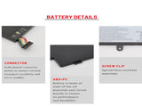 45N1704 45N1705 45N1706 45N1707 Laptop Battery for Lenovo Thinkpad 12.5" S1 Yoga 12 20CD 20CDA 20DL 20DK Yoga S1-120 S1-S240 Series 20CDS00800 20CDS00700 20CDS00600 20CDS00500 4ICP5/42/62-2 14.8V 47Wh Laptop Batteries JS Bazar
