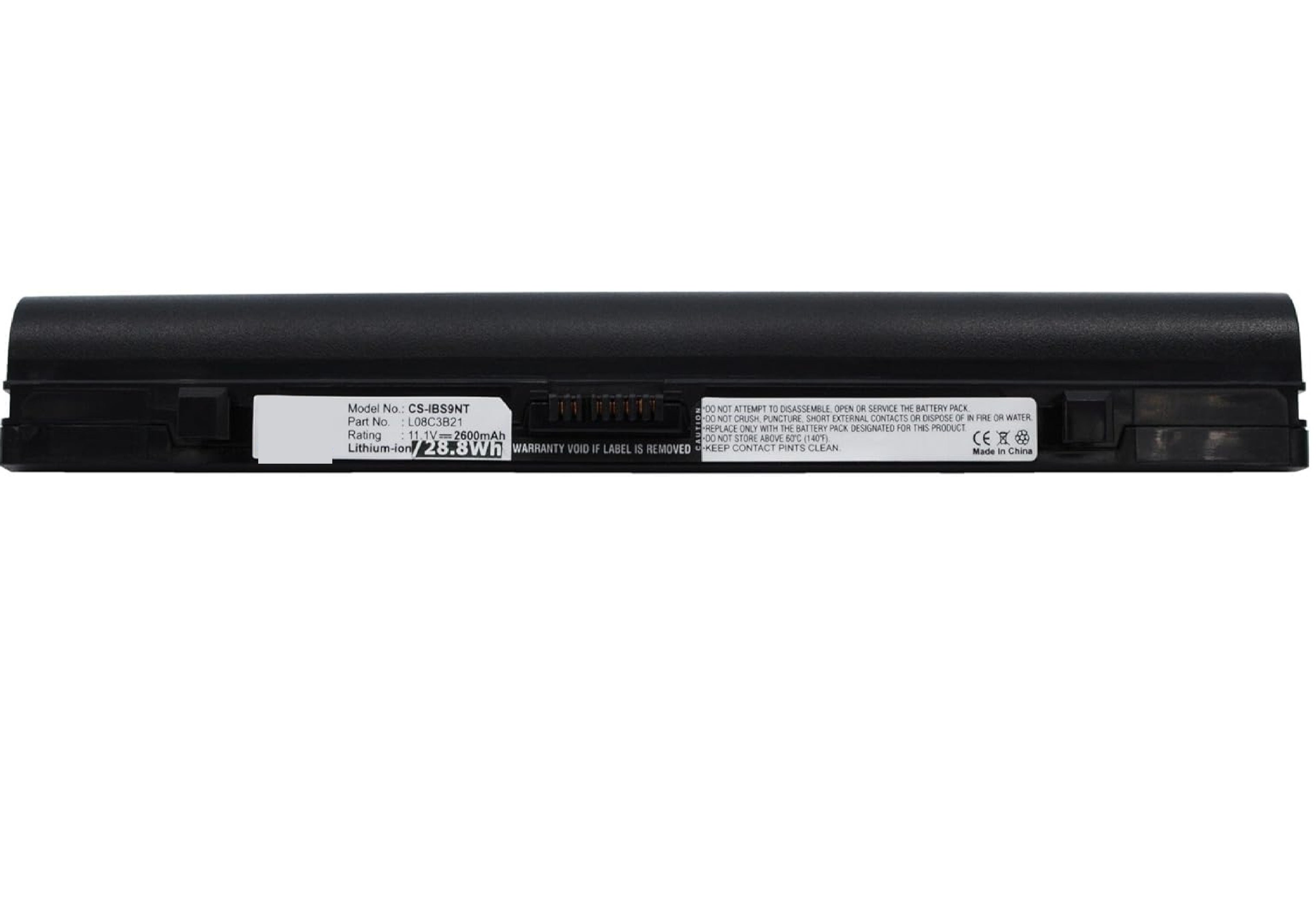 2600mAh/11.1V Battery Compatible with LEN0VO fit P/N: FRU 42T4682, L08C3B21, L08S3B21, L08S6C21, LB121000713-A00-088I-C-OOKO, TF83700068D Laptop Batteries JS Bazar