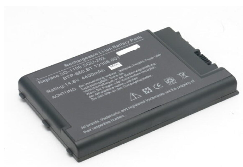 Replacement Battery for Acer SQU-202 (4400mAh, 8 cells) Laptop Batteries JS Bazar