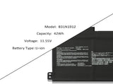 B31N1912 C31N1912 Asus Laptop Battery for Asus VivoBook 14 E410 E410M E410MA L410 L410M L410MA E410KA F414 F414MA E510 E510MA E510KA L510 L510MA R522MA E410KA-EK139TS E510KA-EJ033TS 11.55V 42Wh Laptop Batteries JS Bazar