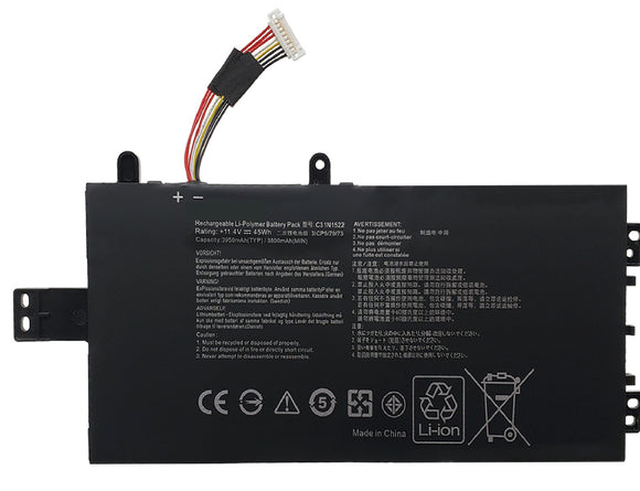 C31N1522 Asus Laptop Battery for ASUS Q553U N593UB N593UB-1A Series C31PMC6 0b200-01880000 11.4V 45Wh Laptop Batteries JS Bazar