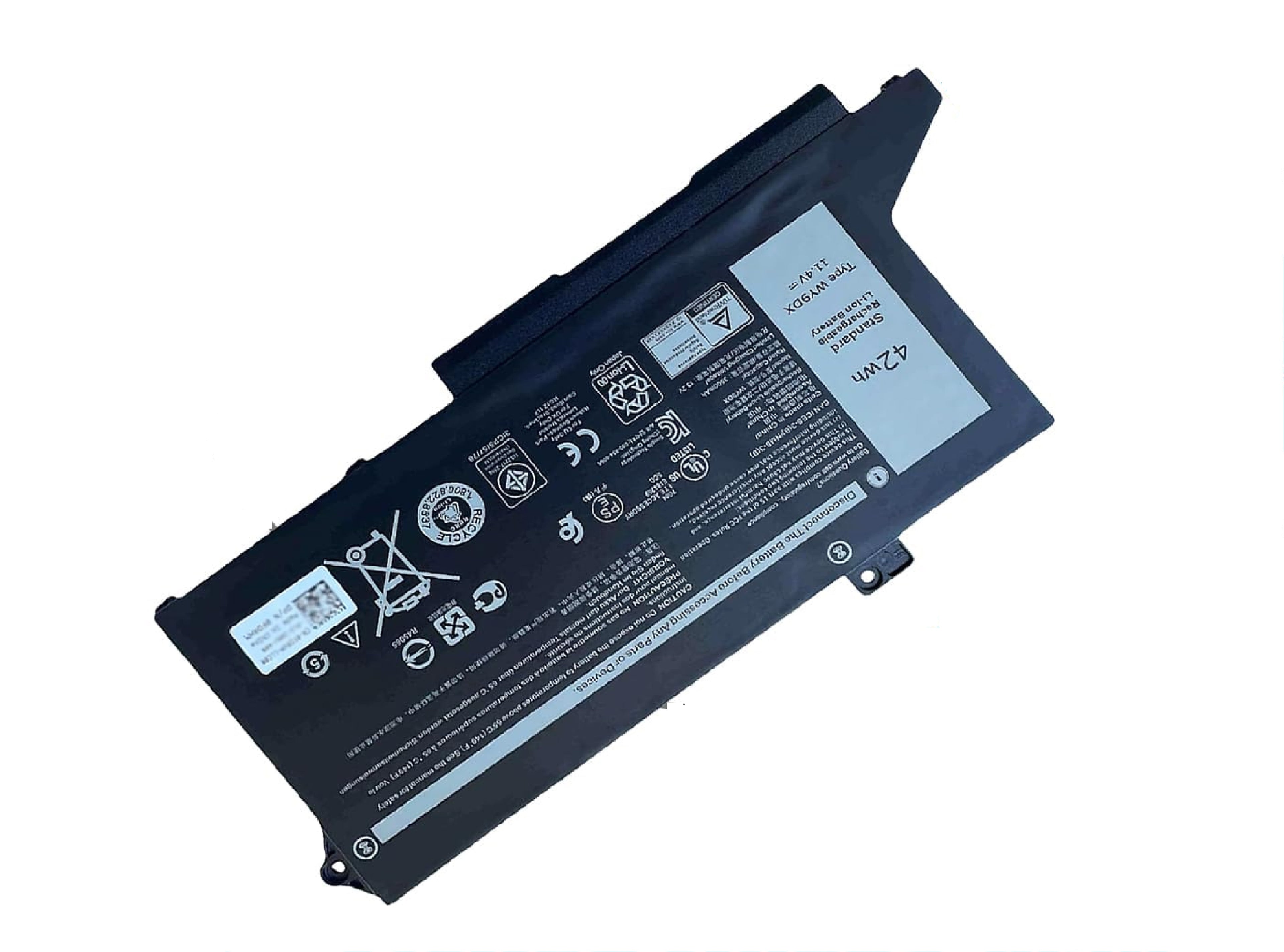 42wh WY9DX Dell Laptop Battery for Dell Latitude 5420 5520 Precision 15 3560 Series Notebook RJ40G 075X16 0WK3F1 0M3KCN 005R42 01K2CF 11.4V 3500mAh Laptop Batteries JS Bazar