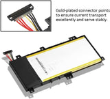 C21N1333 Asus Laptop Battery for Asus Transformer Book Flip TP550 R554L TP550L TP550LA TP550LD TP550LJ 0B200-00860400(7.5V 38Wh) Laptop Batteries JS Bazar
