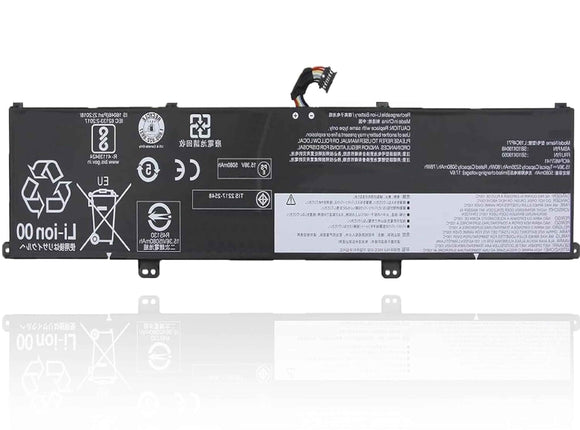 L19C4P71 Laptop Battery Compatible with Lenovo ThinkPad X1 Extreme P1 3rd Gen Series Notebook 5B10X19048 5B10X19050 L19M4P71 5B10X19047 5B10X19049 15.36V 80Wh 5235mAh Laptop Batteries JS Bazar